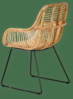 CASA ROTAN Chaise De Salle à Manger Naturel* Chaises De Salle À Manger