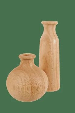 CASA RUBBERWOOD Vase Déco Naturel* Vases