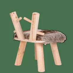 CASA RUDOLF Tabouret Naturel*Enfant Kids|Meubles Pour Enfants