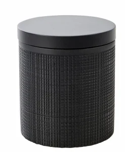 CASA SAMOURAI Brosse WC Avec Support Noir* Accessoires Lavabo