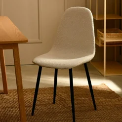 CASA SILKE Chaise De Salle à Manger Bouclette* Chaises De Salle À Manger