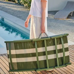 CASA SILVES Chaise Longue Kaki* Chaises Longues