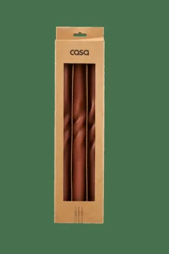 CASA SPIRAL Bougie Brun* Bougies