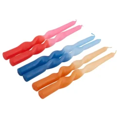 CASA SPIRAL Bougie Dîner Orange* Bougies