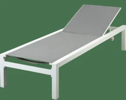 CASA SYDNEY Chaise Longue Blanc* Chaises Longues