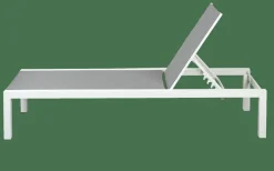 CASA SYDNEY Chaise Longue Blanc* Chaises Longues