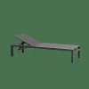 CASA SYDNEY Chaise Longue Noir* Chaises Longues