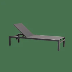 CASA SYDNEY Chaise Longue Noir* Chaises Longues