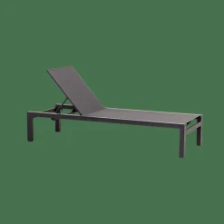 CASA SYDNEY Chaise Longue Noir* Chaises Longues
