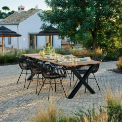 CASA TEAK LUXE Chaise Longue Naturel* Chaises Longues