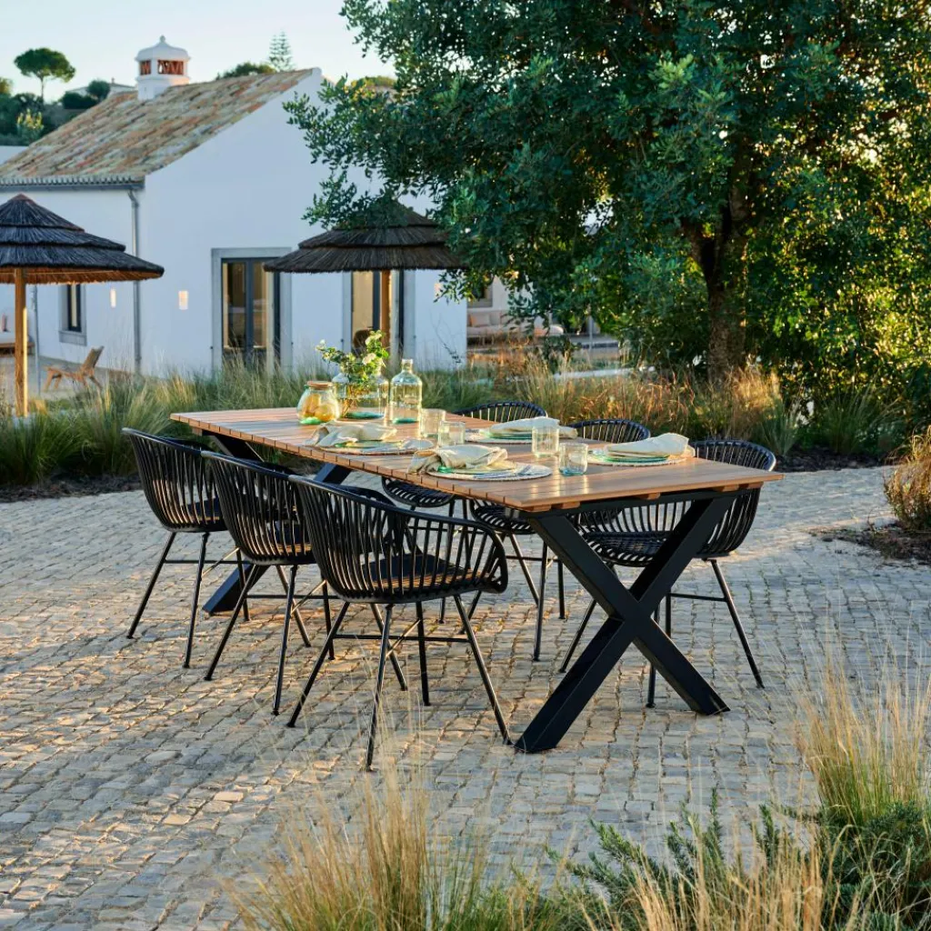 CASA TEAK LUXE Chaise Longue Naturel* Chaises Longues