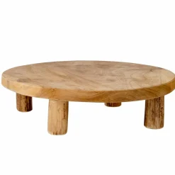 CASA TEAK Support Naturel* Supports Pour Plantes