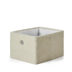 CASA TEDDY Panier Pliable Blanc Cassé* Boîtes De Rangement