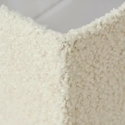 CASA TEDDY Panier Pliable Blanc Cassé* Boîtes De Rangement