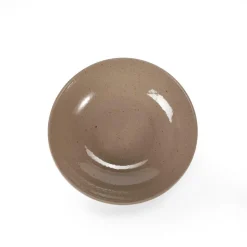 CASA TERRA Assiette Creuse Taupe* Assiettes