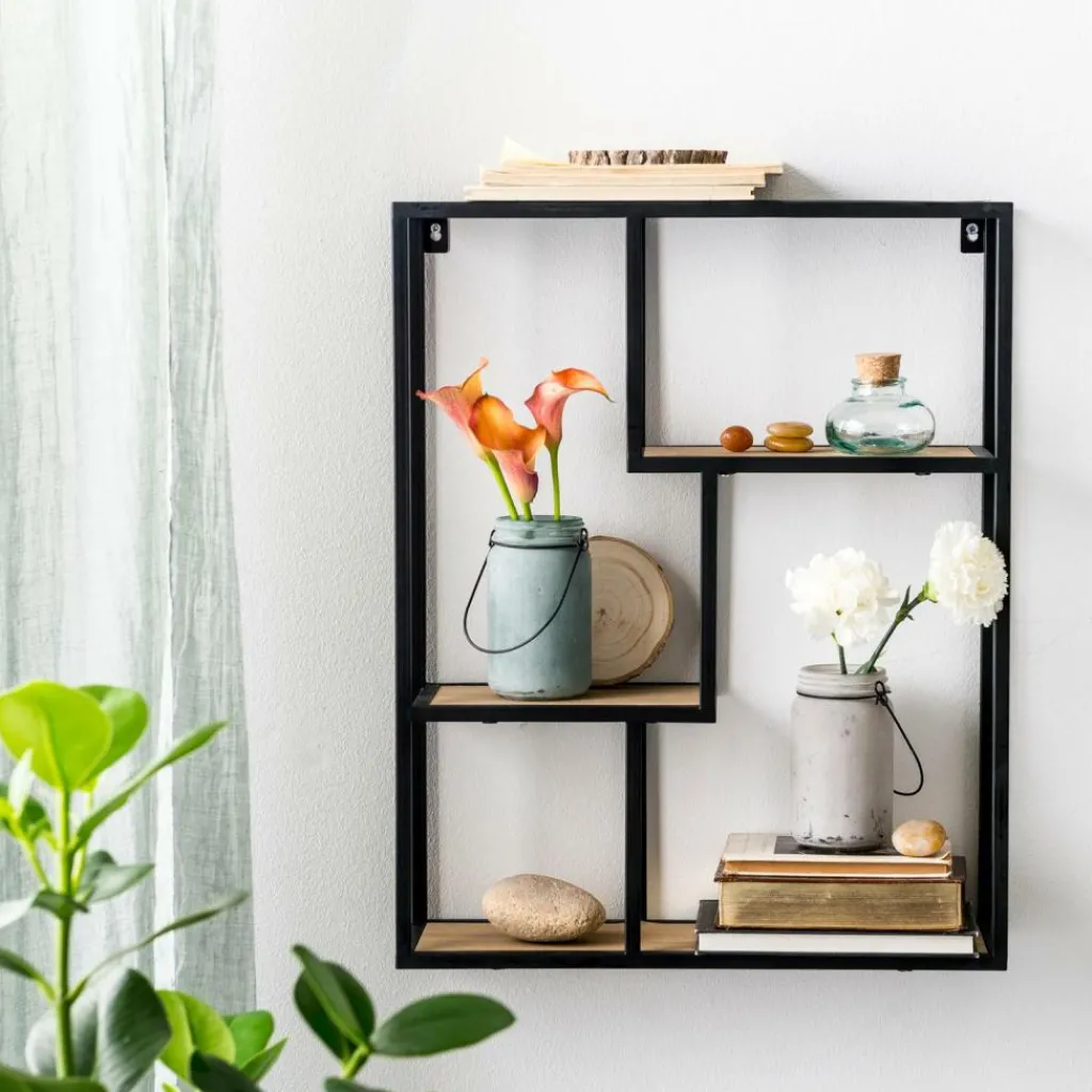 CASA TRAPP Étagère à Suspendre Noir* Étagères Murales