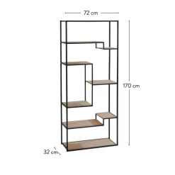 CASA TRAPP Étagère Murale Brun* Étagères Murales