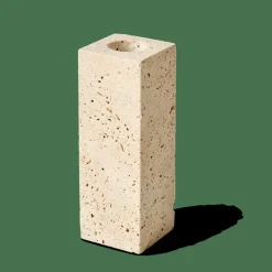 CASA TRAVERTIN Bougeoir Naturel* Bougeoirs