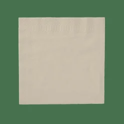 CASA UNI Set De 20 Serviettes Beige* Serviettes
