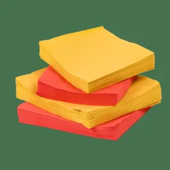 CASA UNI Set De 20 Serviettes Ocre* Serviettes