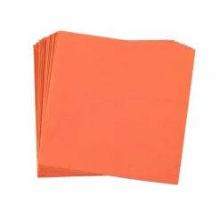 CASA UNI Set De 20 Serviettes Orange* Serviettes