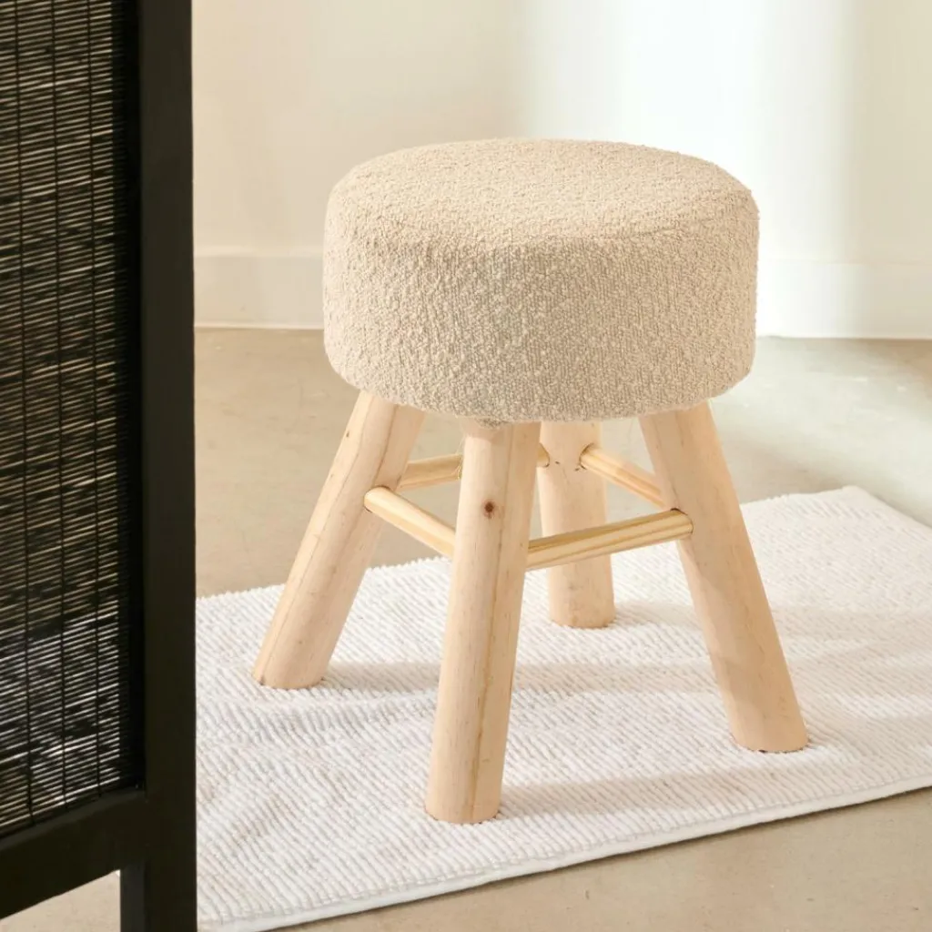 CASA VINCE Tabouret Blanc* Kids|Tabourets
