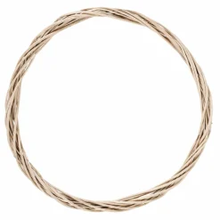 CASA WILLOW Couronne Naturel* Decoration Murale|Figures Déco