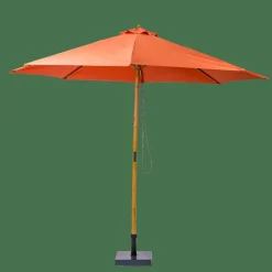 CASA WOOD Parasol Sans Pied De Parasol Couleur Rouille* Parasols