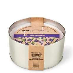 CASA WOOD Recharge Bougie De Jardin Mauve* Bougies De Jardin