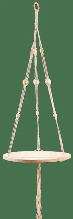 CASA WOODY Table à Plantes À Suspendre Naturel* Porte-Plantes À Suspendre