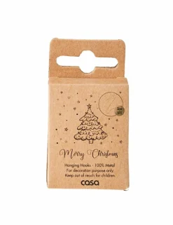 CASA X-MAS Set à Pâtisserie 4P. Spatule Avec 3 Emporte-pièces Doré, Multicolore* Moules