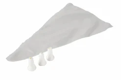 CASA X-MAS Set à Pâtisserie 4P. Spatule Avec 3 Emporte-pièces Doré, Multicolore* Moules