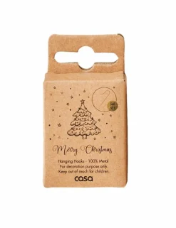 CASA X-MAS Set à Pâtisserie 4P. Spatule Avec 3 Emporte-pièces Doré, Multicolore* Moules