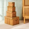 CASA ZEN Boîte De Rangement Avec Anses Naturel* Boîtes De Rangement